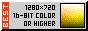A 16-bit color display is reccomended to view this website.